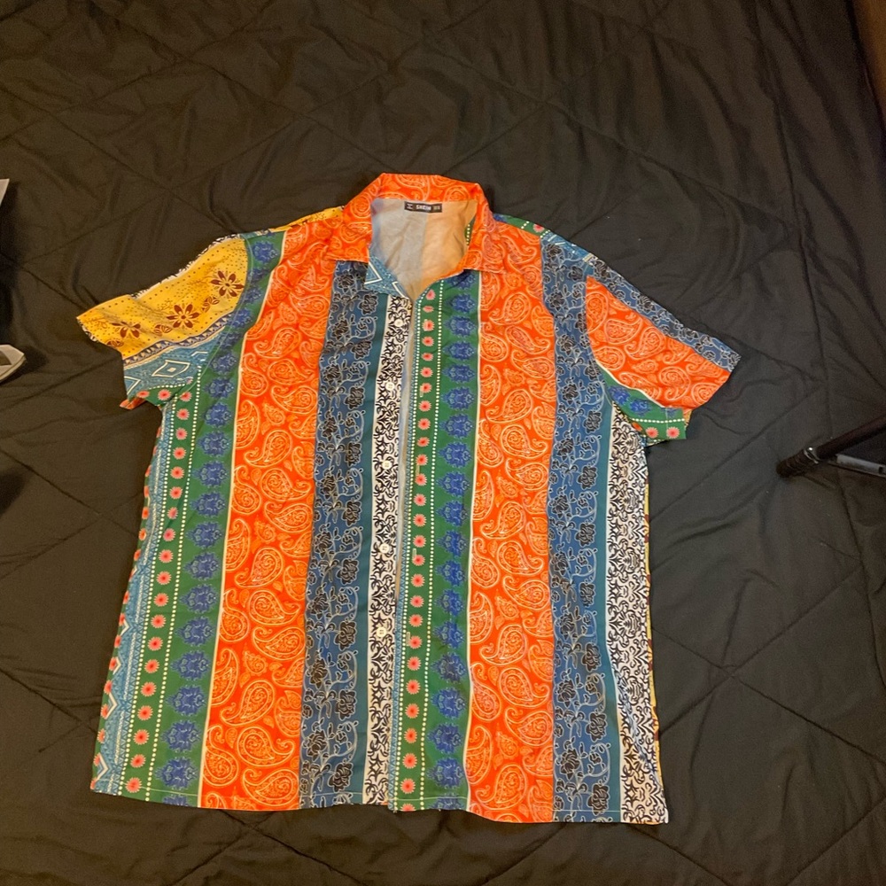 Trendy button down dress shirt